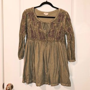 Anthropologie floral top